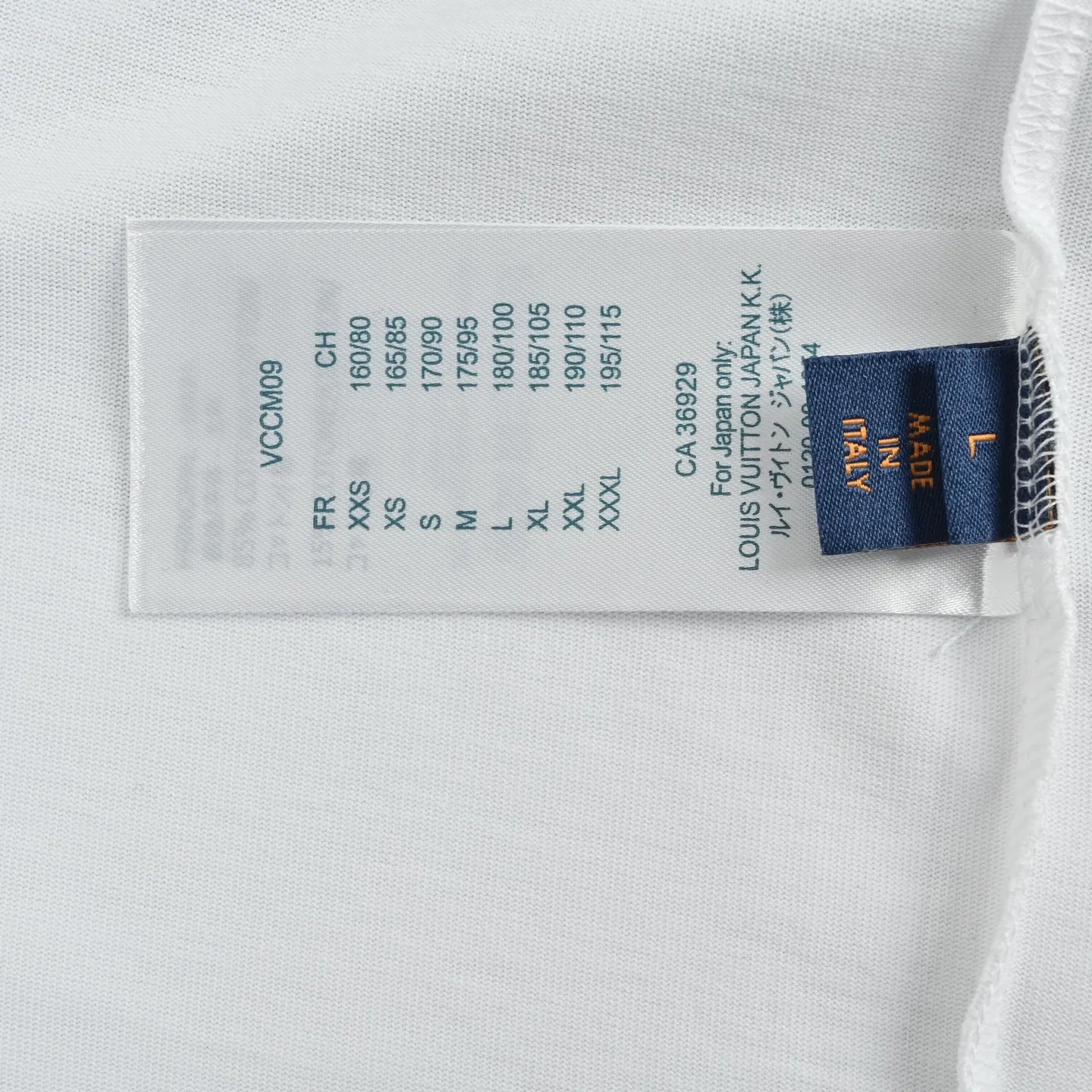 Louis Vuitton/Louis Vuitton ink painted smudged short sleeves